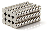 Pacchetto di 25 magneti neodymium N52 a disco 10x3 mm | Magnete per frigorifero, magnete per cartellone, magnete per whiteboard, magnete a disco, piccoli magneti, magneti neodymium forti, piccoli magneti mini, pannello magnetico a forma di cerchio