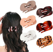 Spazzola per capelli Ergonomica - Spazzole per capelli piatte - Manico robusto - Ferma anti-slip - per capelli spessi/dun/arricciati - 6 pezzi - Spazzole per capelli