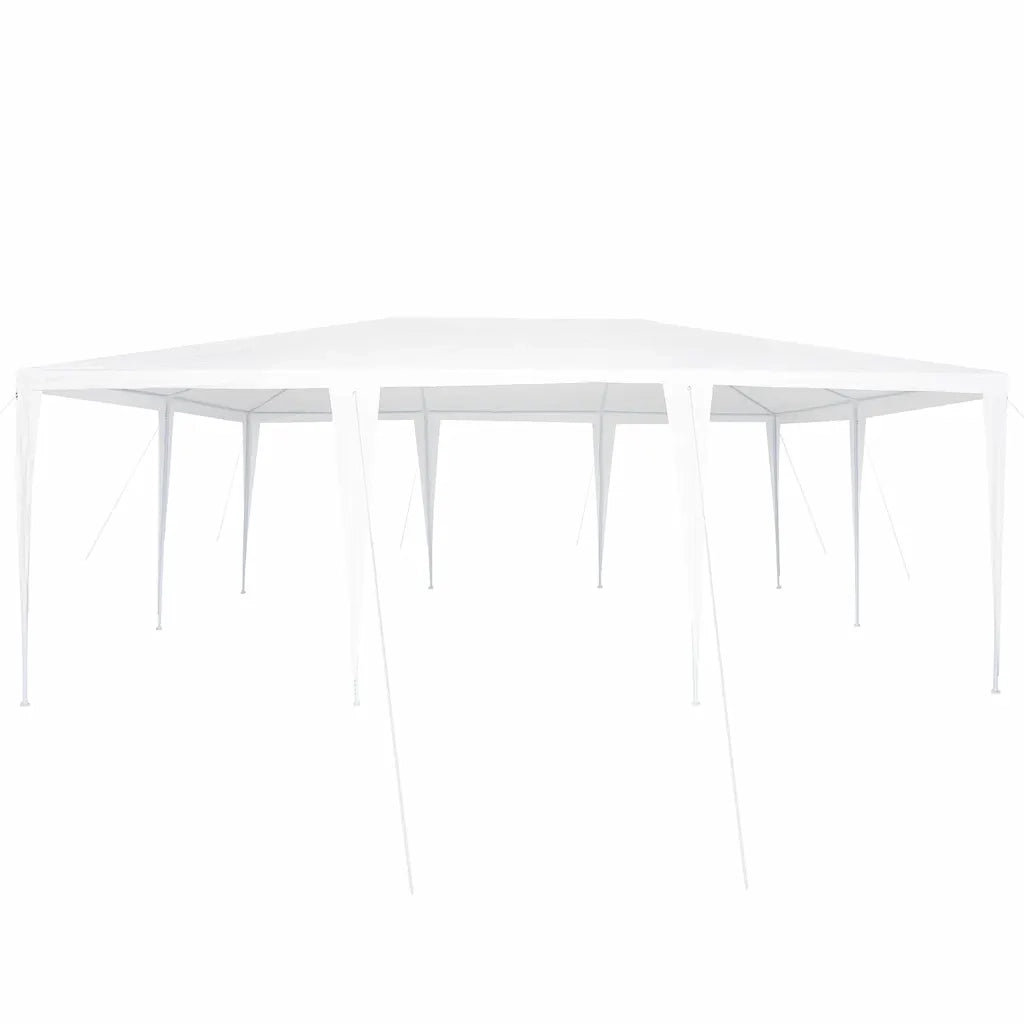 Tenda Party Bianco 600 x 400 x 266 cm Polietilene e Acciaio 42003429