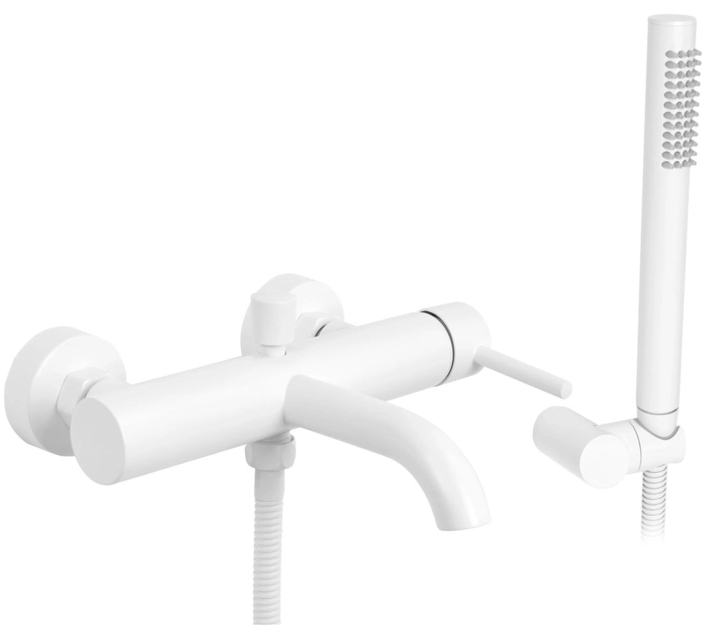 Rubinetto Da Vasca Rea Lungo White Matt