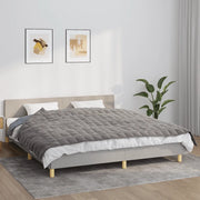 Coperta Ponderata Grigia 155x220 cm 11 kg Tessuto 350777