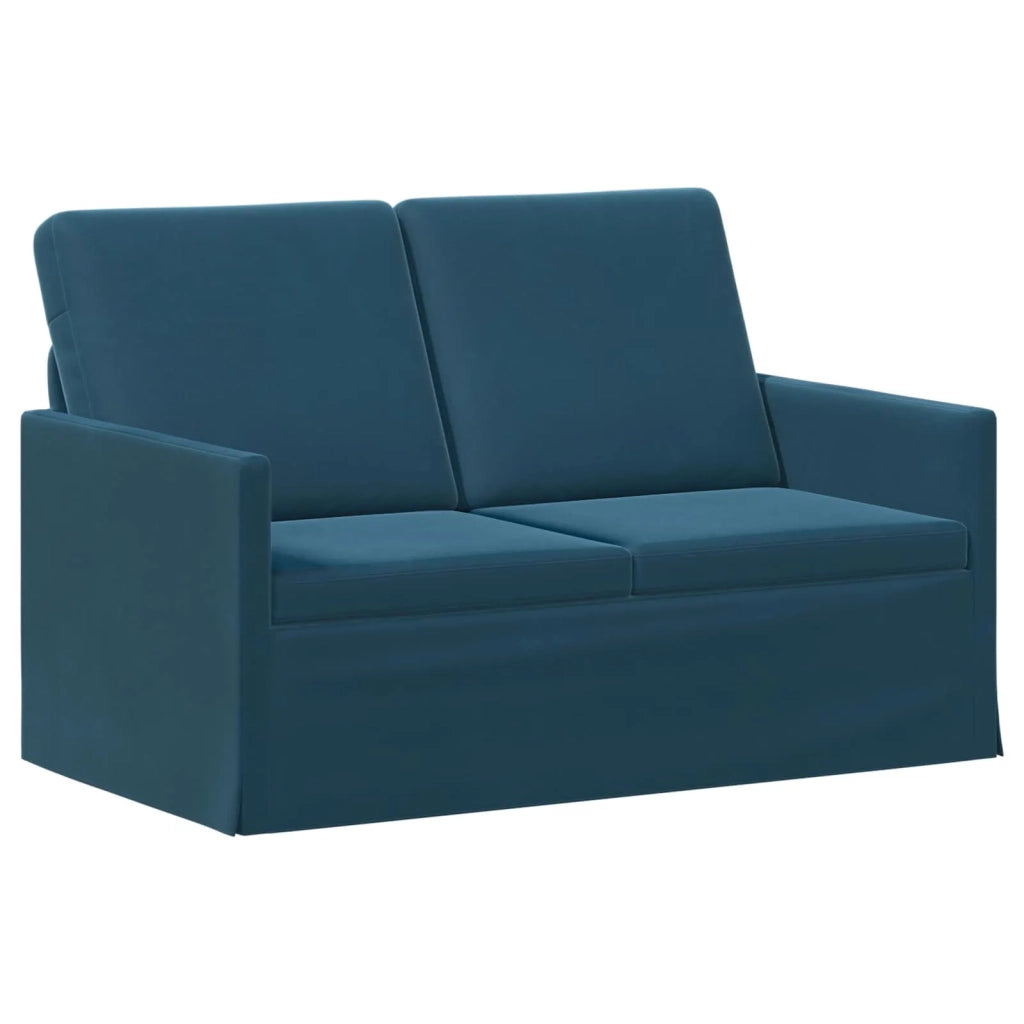 Set di divani 2 pcs Blu Velluto (V) 3433199