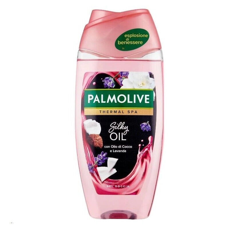 SET 6 PALMOLIVE BAGNOSCHIUMA THERMAL SPA SILKY OIL 220 ML