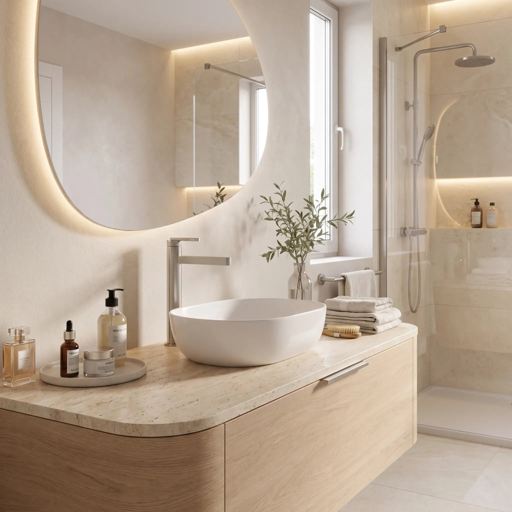 Rubinetto Da Bagno Rea Grace Brush Nickel High