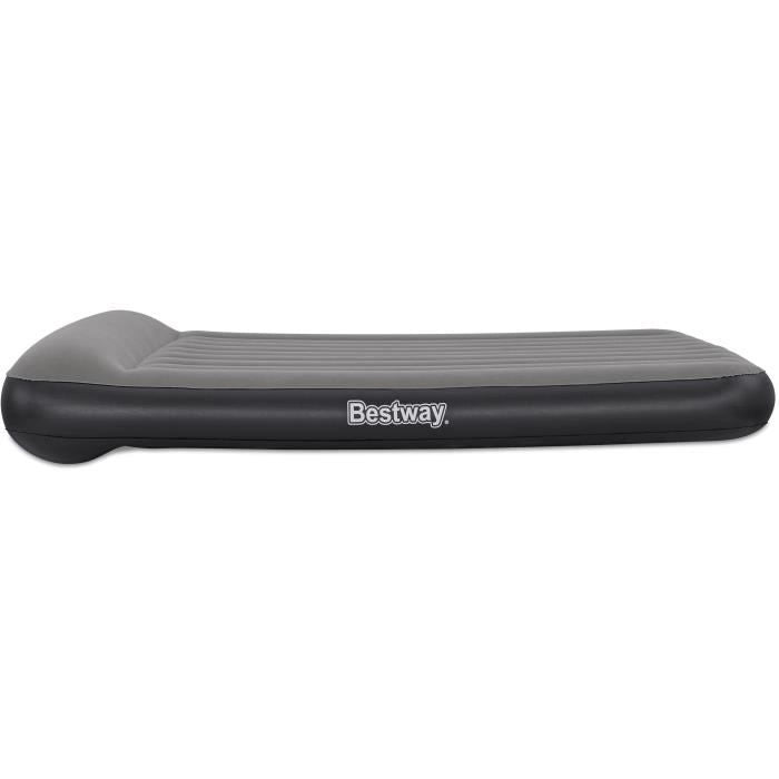 Materasso ad aria - BESTWAY - 671BS - Tritech Queen - 2 posti, pompa USB integrata, 2,03 m x 1,52 m x 30 cm