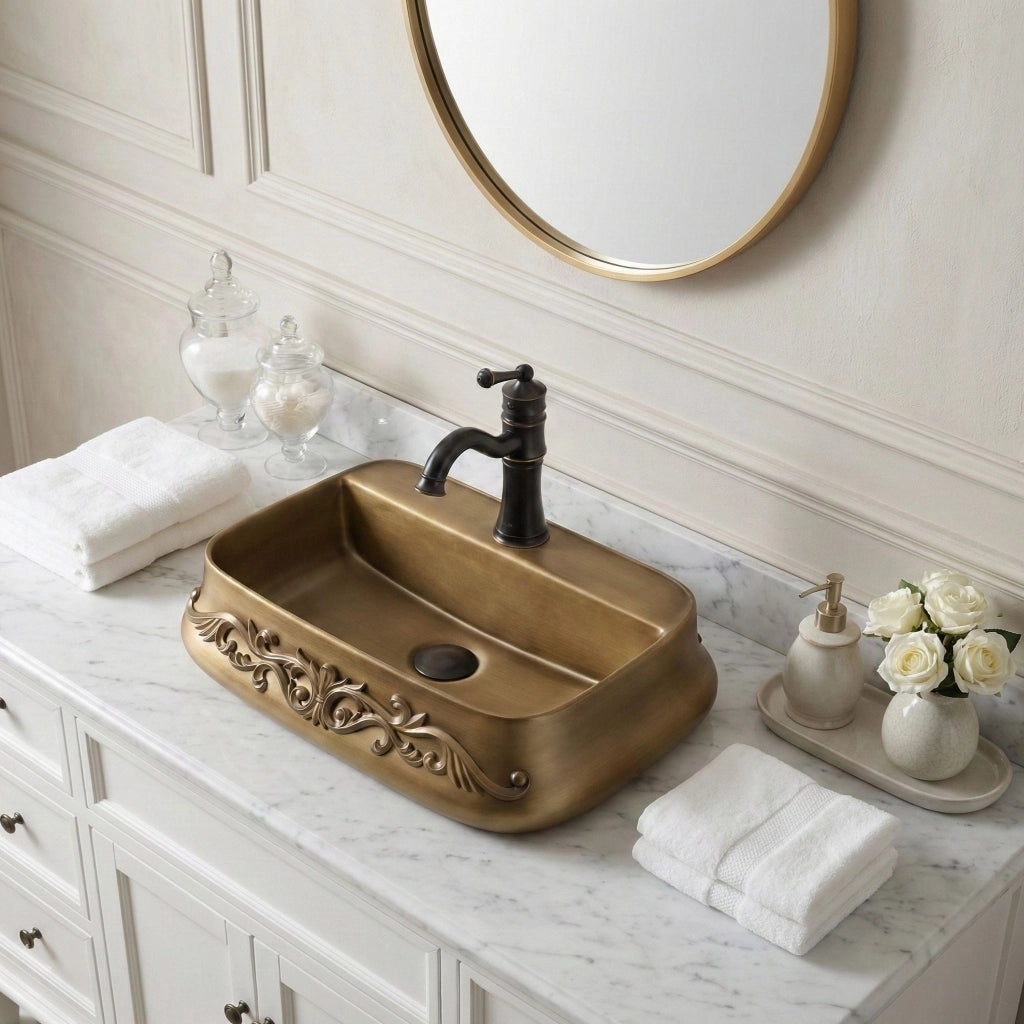 Lavabo Da Appoggio Rea Castel