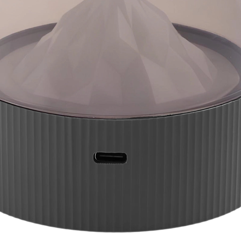Luce notturna con intensità e colori regolabili modello Mont Blanc Nero TechKidz