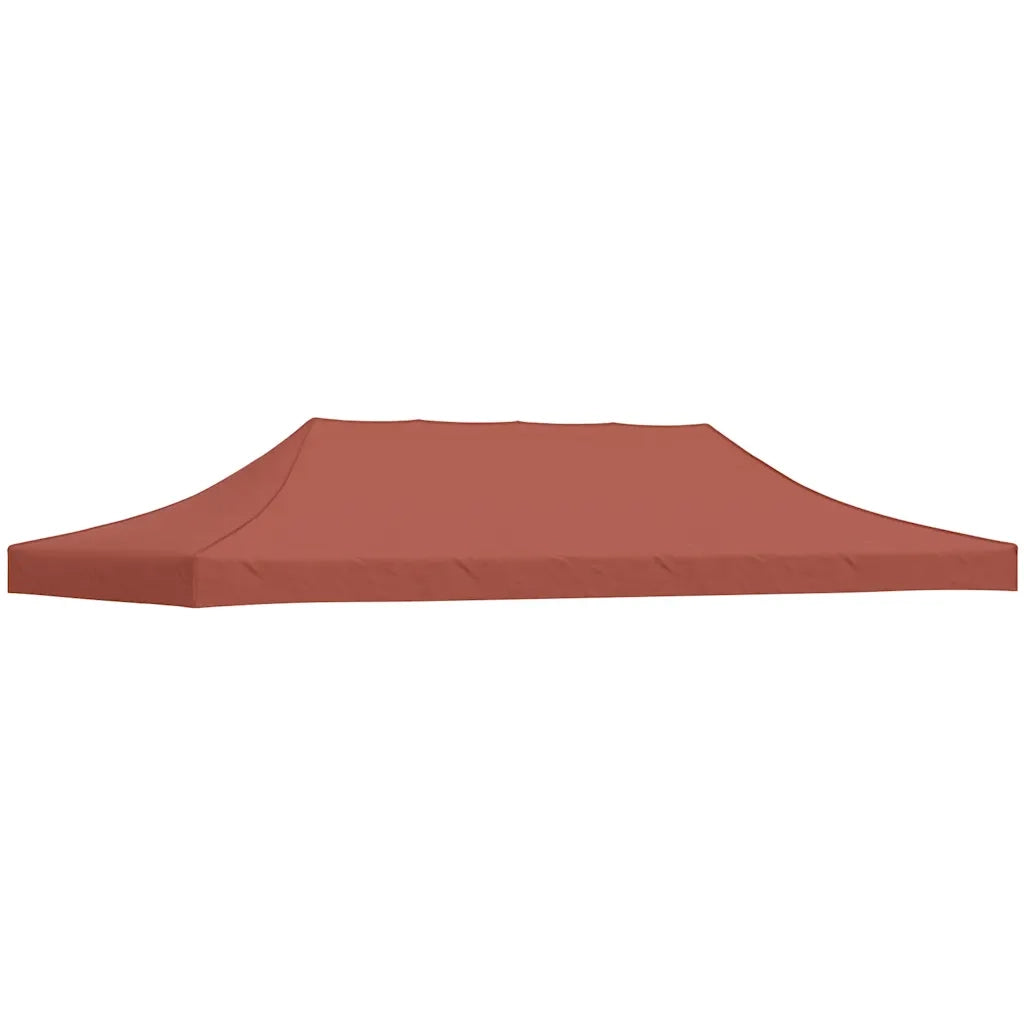 Tetto per Tendone per Feste 6x3 m Terracotta 270 g/mÂ² cod mxl 71696