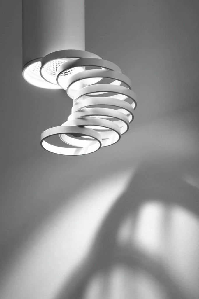 Spot da soffitto Candellux TUBA GU10 50W bianco 30cm