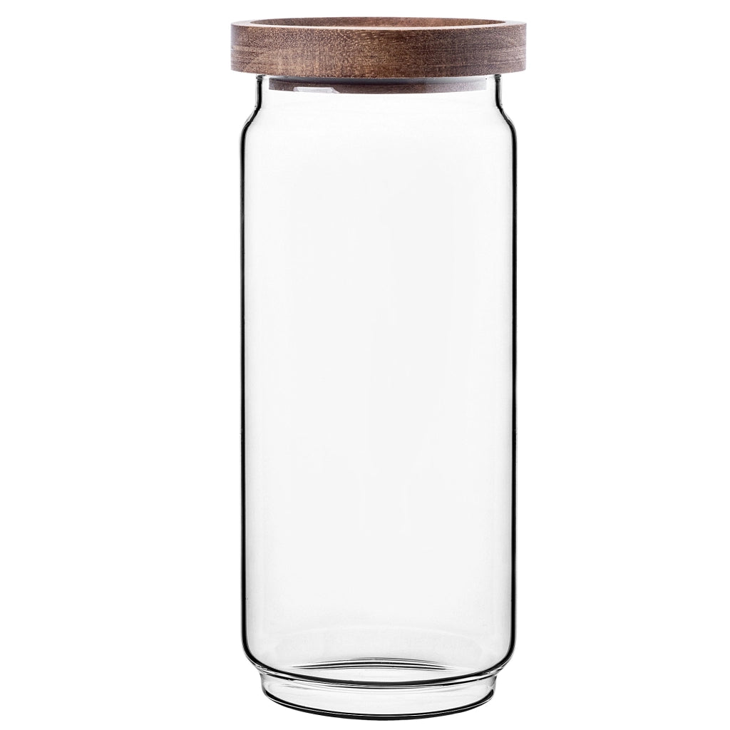 KADAX 3 contenitori in vetro per alimenti, spezie e pasta con coperchio, barattolo da 950 ml