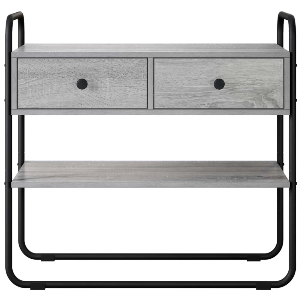 Tavolo consolle Sonoma grigio 100 x 40 x 75 cm 8007554