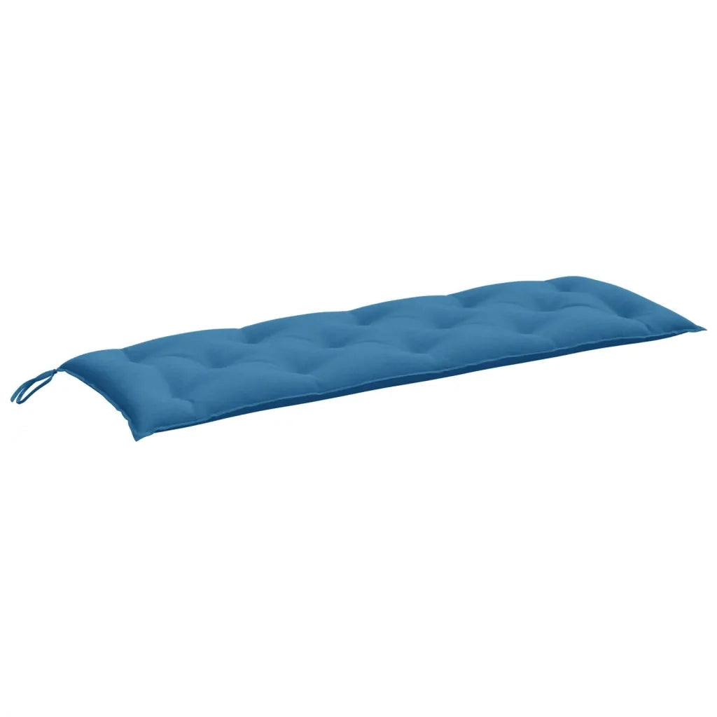 Cuscino Panca da Giardino Blu Mélange 150x50x7 cm in Tessuto 4002557