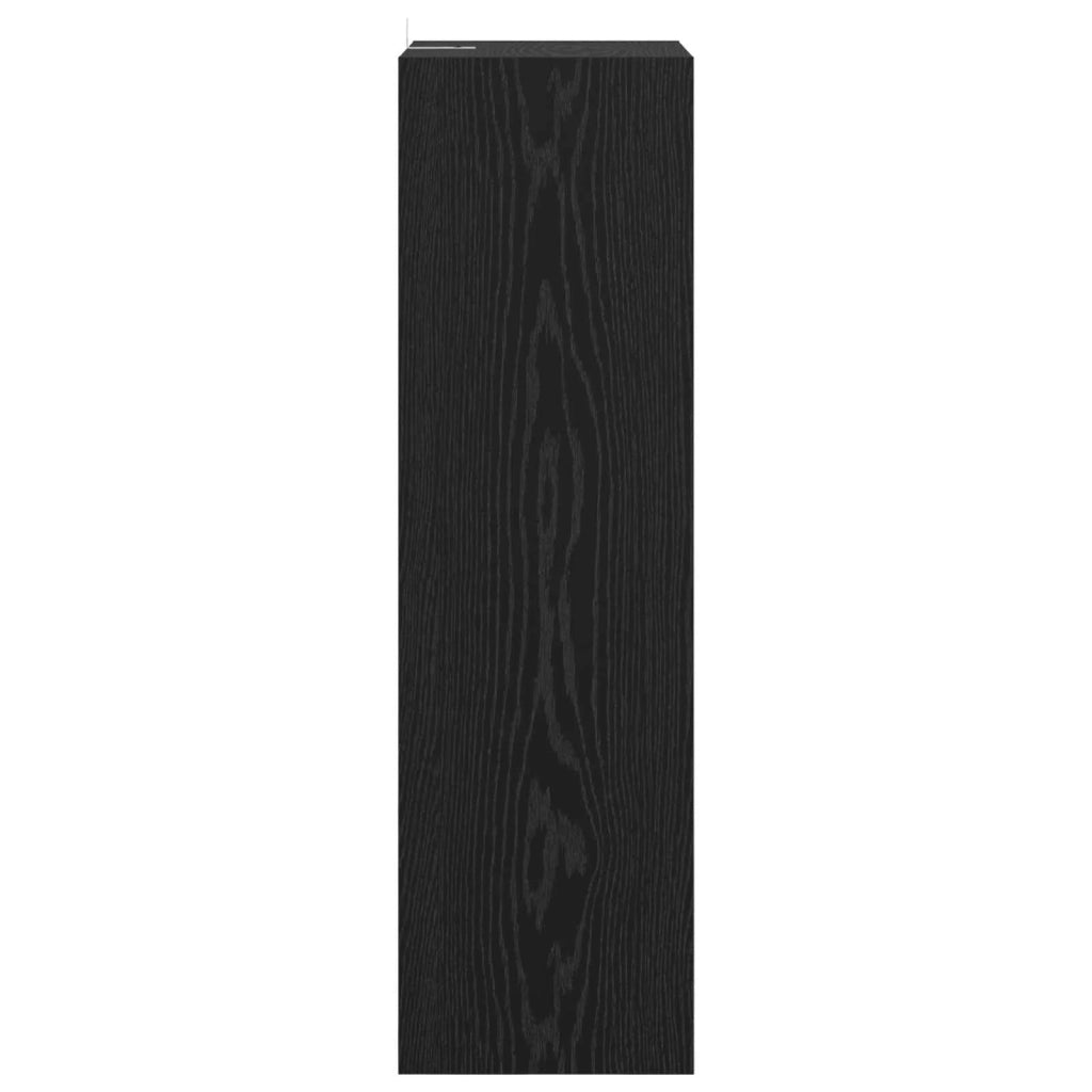 Armadio per Libri 3 livelli 37 x 30 x 103 cm Rovere nero 880455