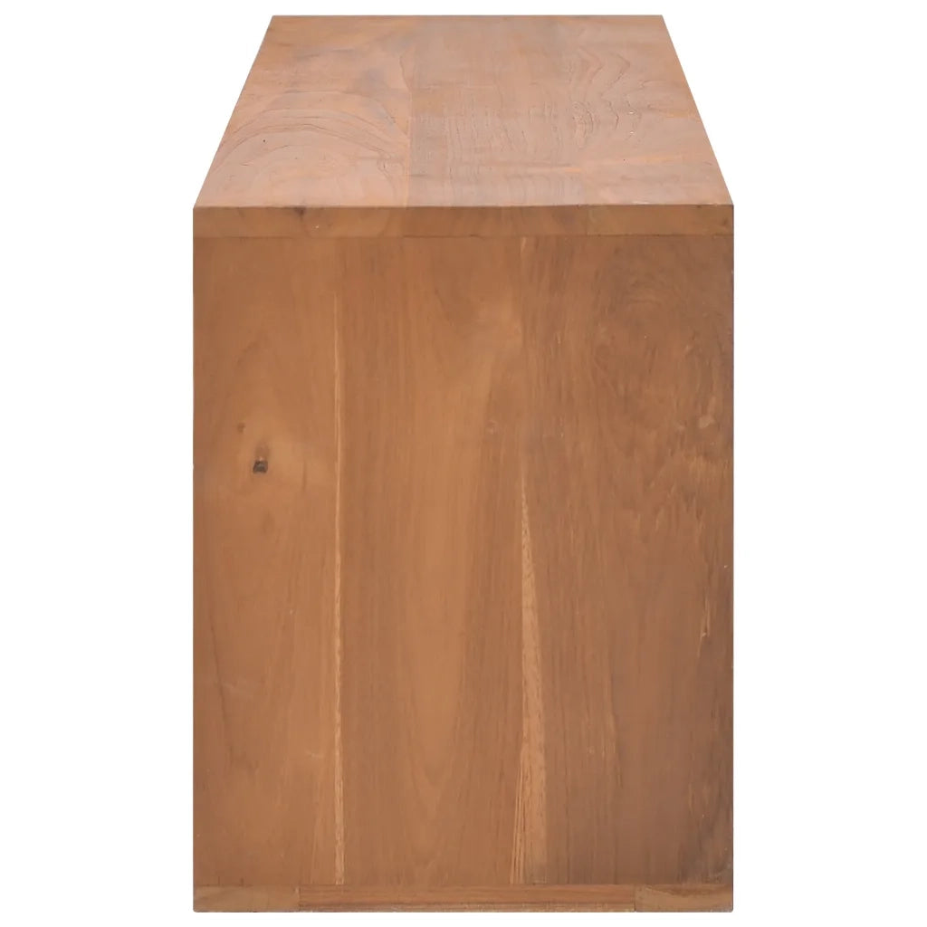 Mobile Porta TV-Credenza per TV 110x30x40 cm in Legno Massello di Mango