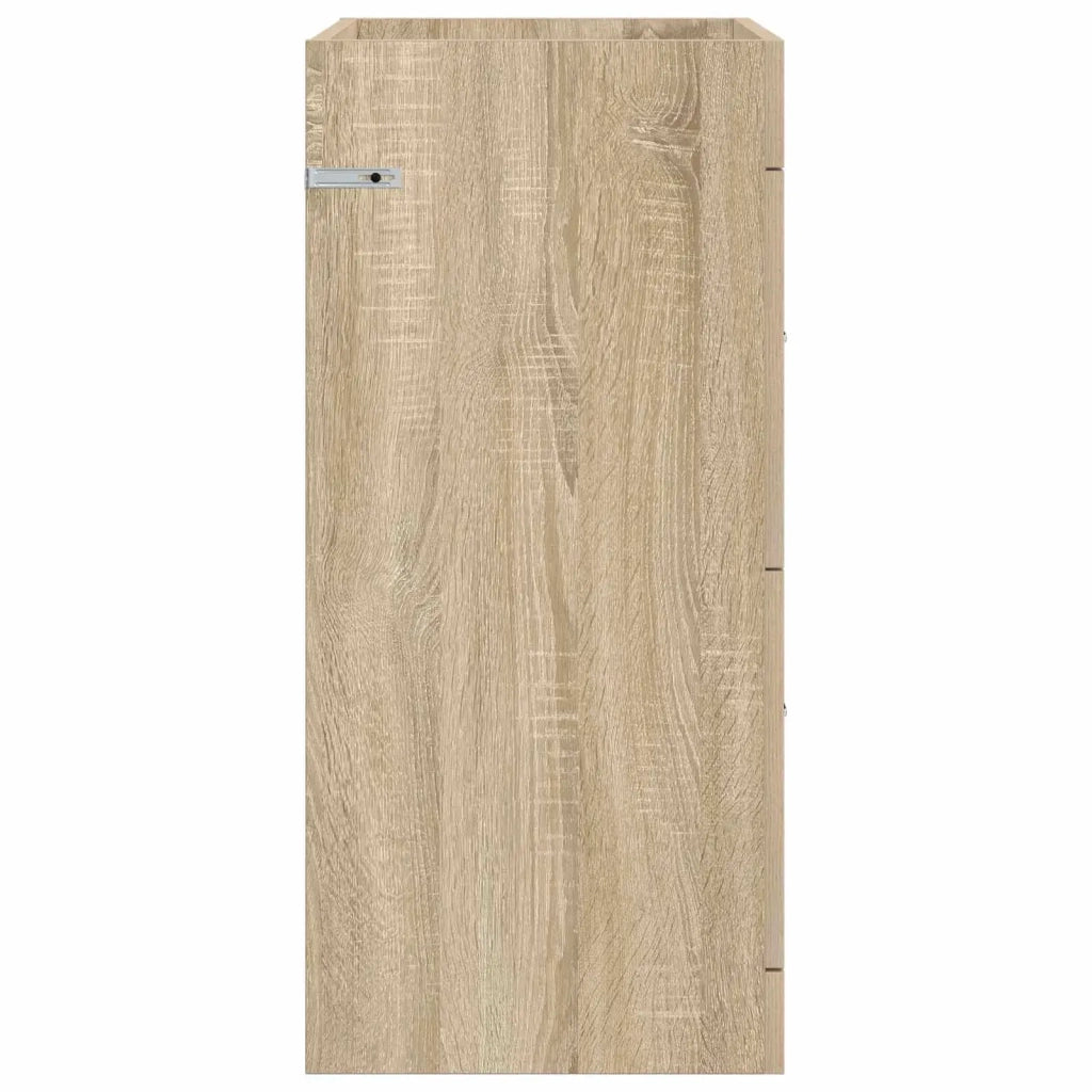 Mobiletto da Bagno Sotto Lavabo Rovere Sonoma 56 x 37,5 x 81 cm