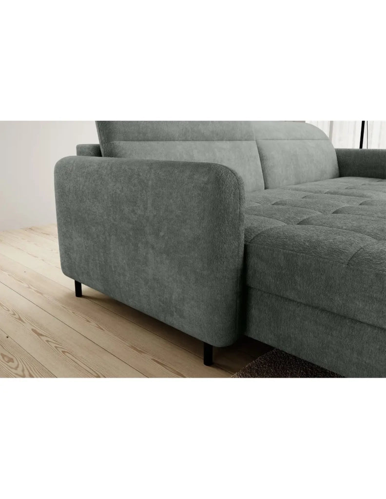 Divano ad angolo collezione GOUMSI colore Verde chiaro