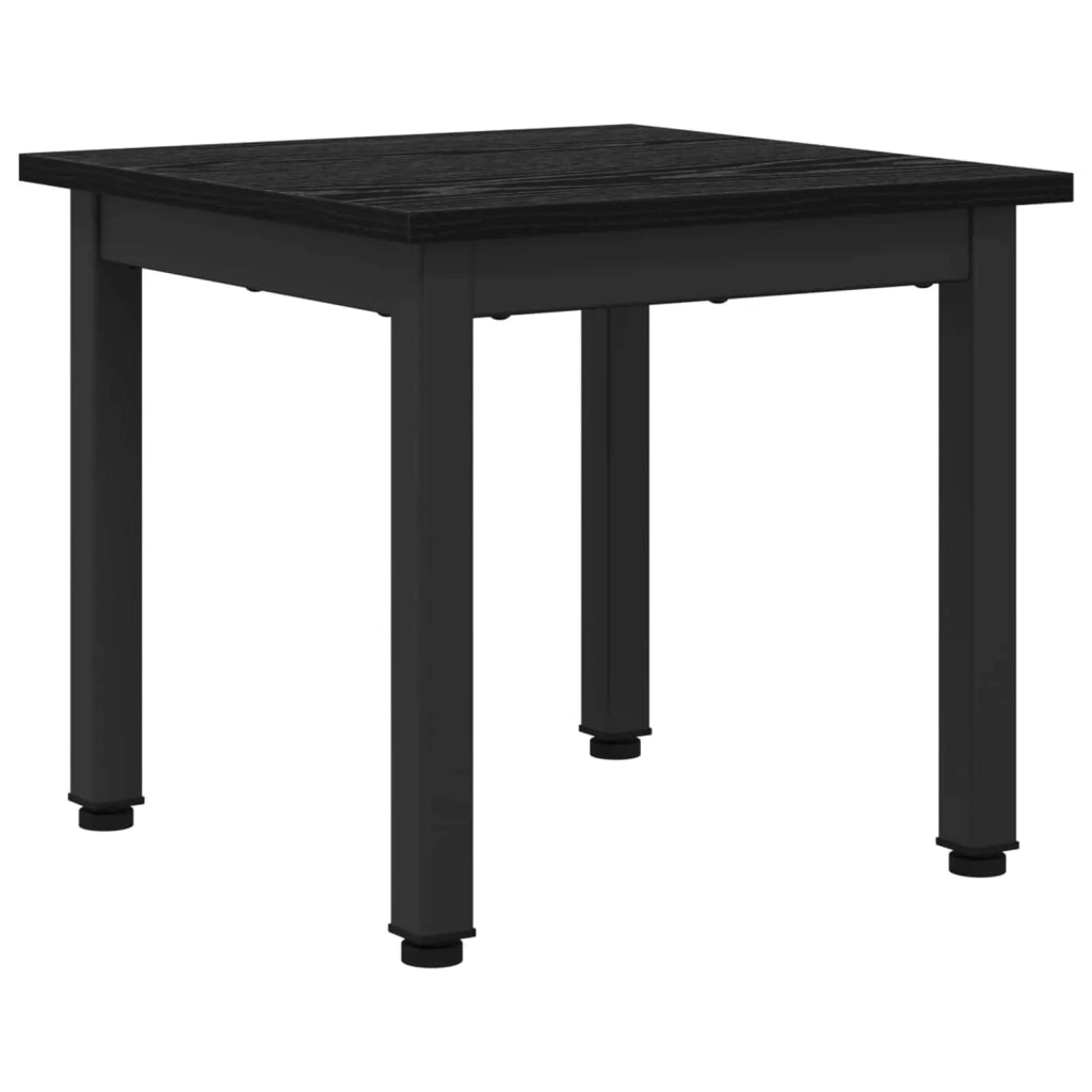 Tavolino da salotto Rovere Nero 40 x 40 x 36 cm