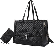 Borsa da pranzo per donne, combinazione borsa da pranzo e borsa da lavoro 2 in 1, borsa per laptop 15,7 pollici, borsa da lavoro per donne grande