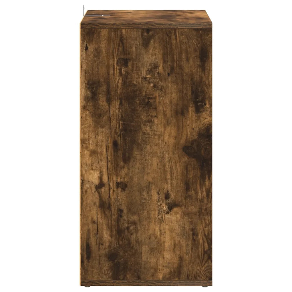 Scarpiera Rovere Fumo 60x35x70 cm in Legno Multistrato
