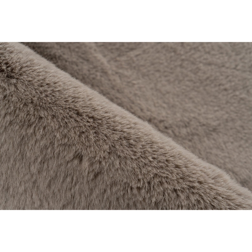 Tappeto da bagno Rabbit Light beige scuro 65x100 cm