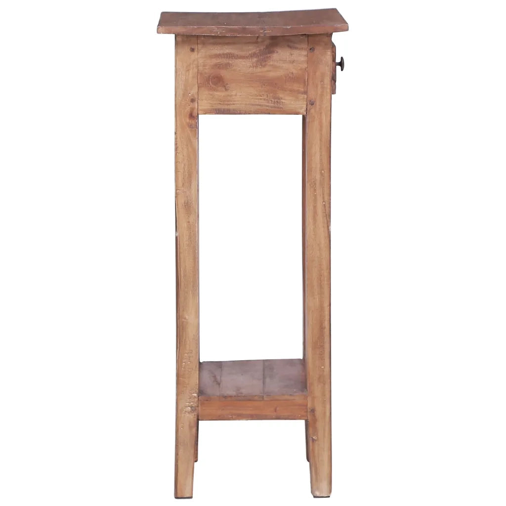 Piedistallo per Piante 30x30x67 cm in Legno Massello di Mogano 283923