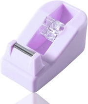 Dispensatore di Adesivo Pratico - Supporto per Adesivo - Piastra Antiscivolo - Adatto per Adesivo 18mm - Ufficio/Casa/Scolastico - Design Moderno