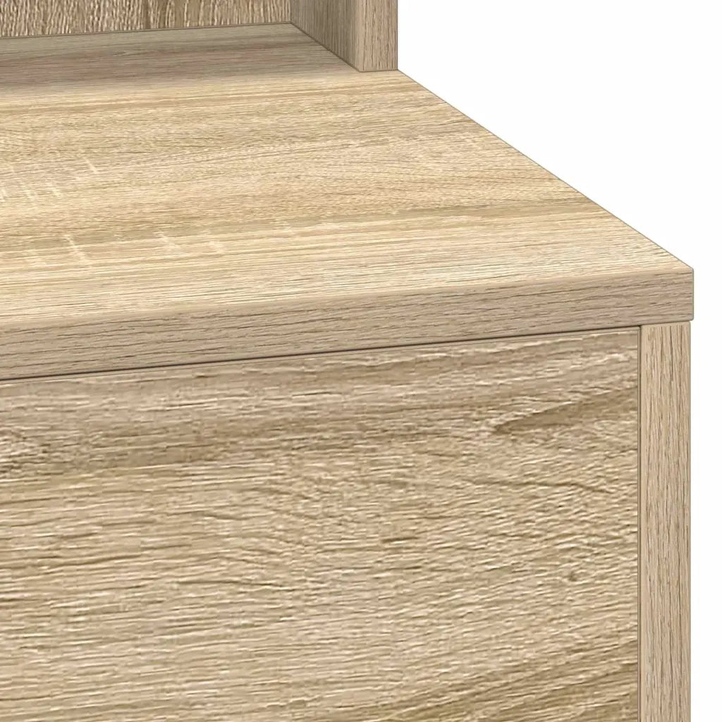 Tavolo da Trucco con specchio Rovere Sonoma 75,5 x 41 x 135 cm 865111