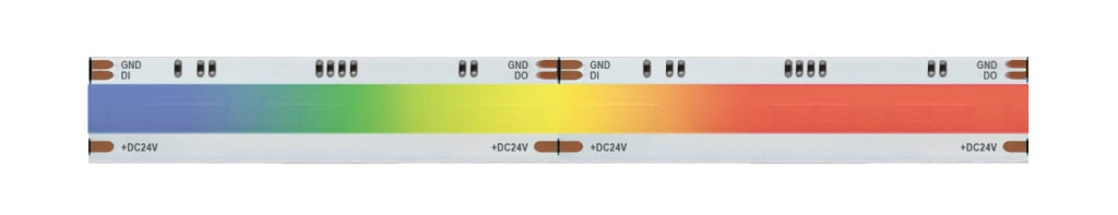 Striscia led COB IP20 5m Dynamic RGBIC 14W/MT 24V