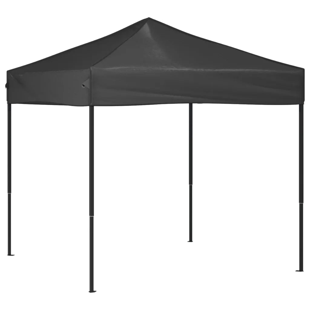 Tenda per Feste Pieghevole-Tenda Gazebo Antracite 2x2 m