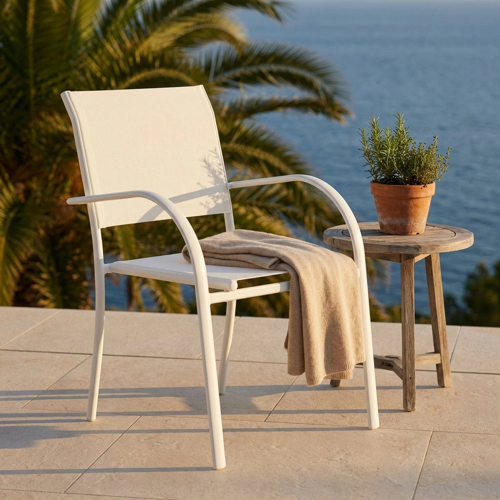 Poltrona impilabile da giardino - YARA