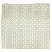Trade Shop - Tappeto Tappetino Beige Antiscivolo Per Vasca Da Bagno Doccia 52 X 52 Cm 79759 -