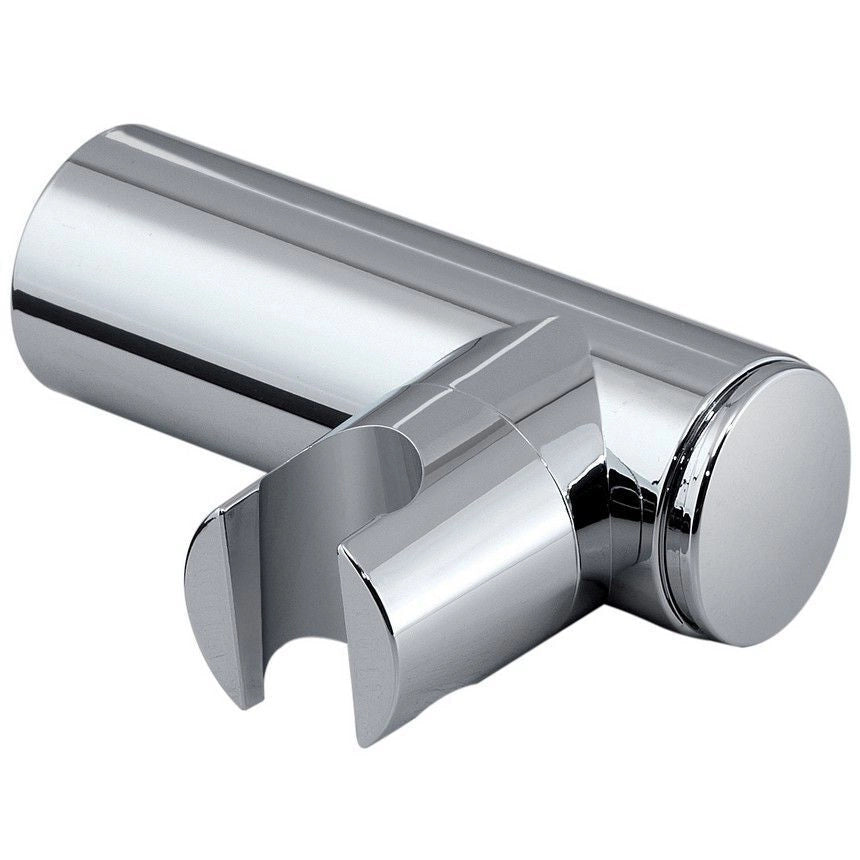 Gedy Supporto Doccia Mobile Regolabile in ABS Cromato 3,5x10x7 cm Made in Italy