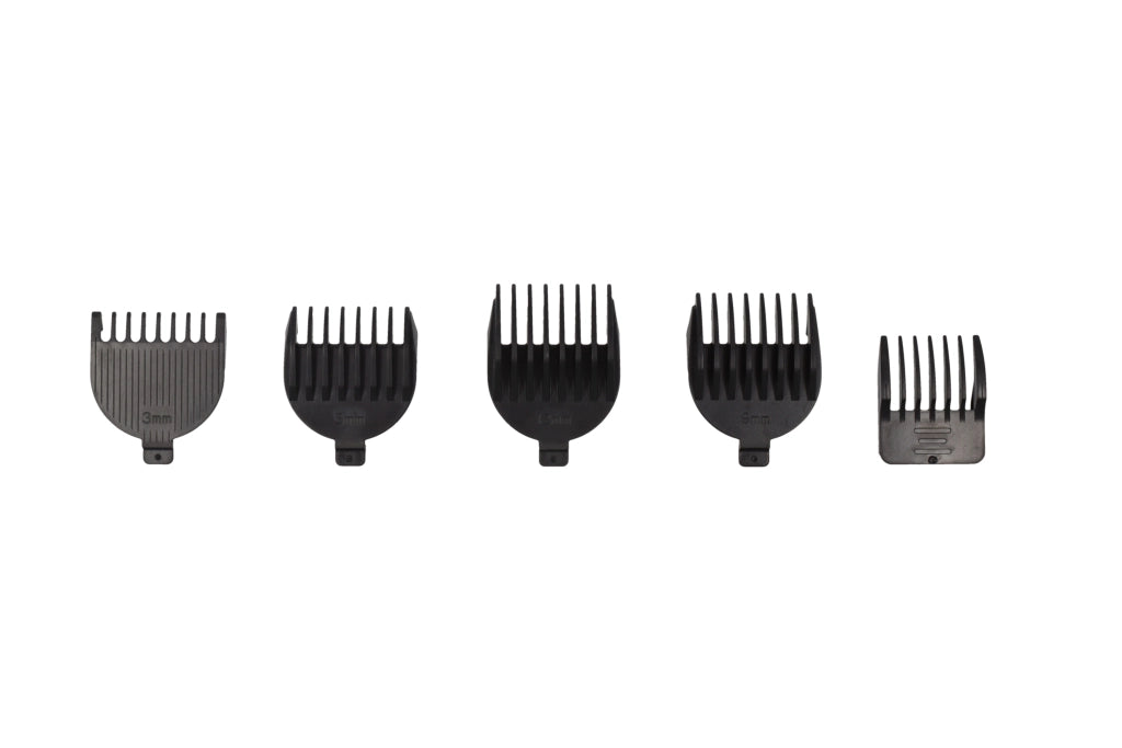 HIGH-TECH TAGLIA CAPELLI E REGOLABARBA WIRELESS 5 IN 1 CON AUTONOMIA DI RICARICA DI 60 MINUTI ASENZA FILI