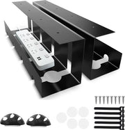 Kit di connettori pratici per un efficiente gestione dei cavi - cassetti di gestione dei cavi clip per scrivania box di gestione dei cavi - mai più un groviglio di cavi