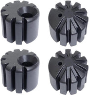 Sostegno per Sella 10 mm Flessibile - Montaggio Inferiore - Adatto per R1200GS/R1250GS/S1000XR/K1600 - 4 Pezzi - Plastica di Alta Qualità - Altezza del Sella Elevabile