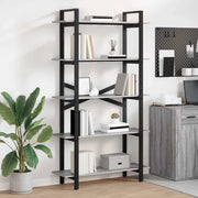 Libreria Grigio Sonoma 100 x 33,5 x 178 cm Legno multistrato 883937