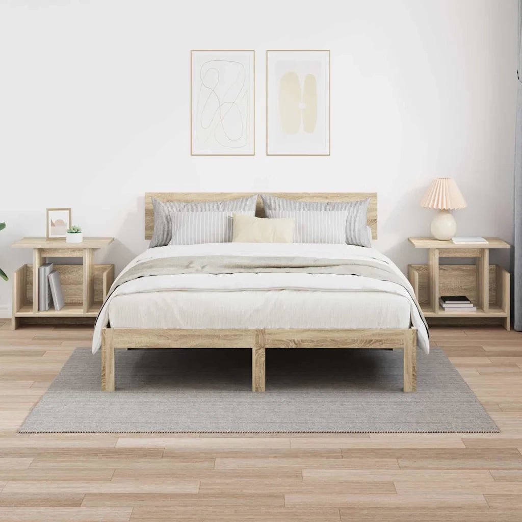 Supporto TV 2 pcs Rovere Sonoma 50 x 35 x 45 cm 891005