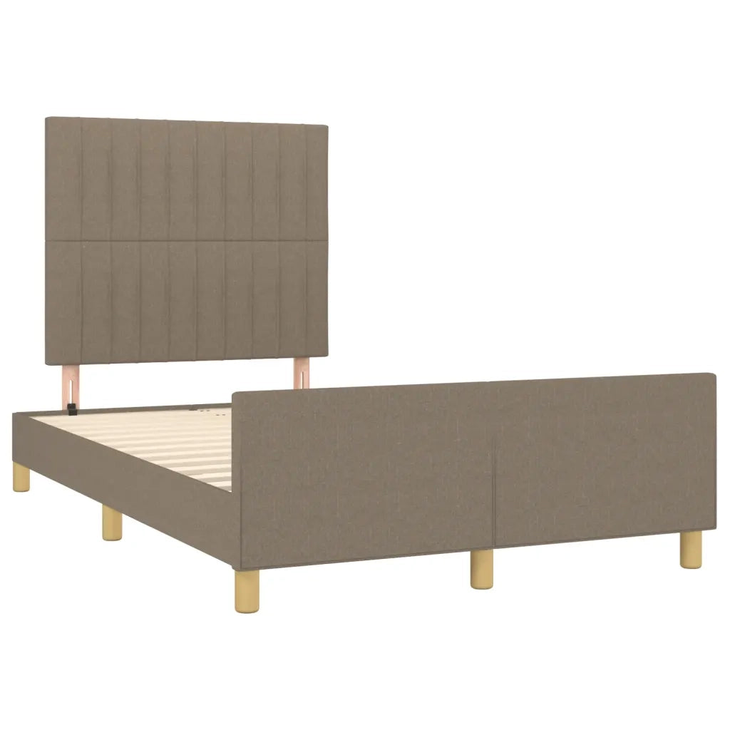 Giroletto senza Materasso Tortora 120x200 cm Tessuto 3125207