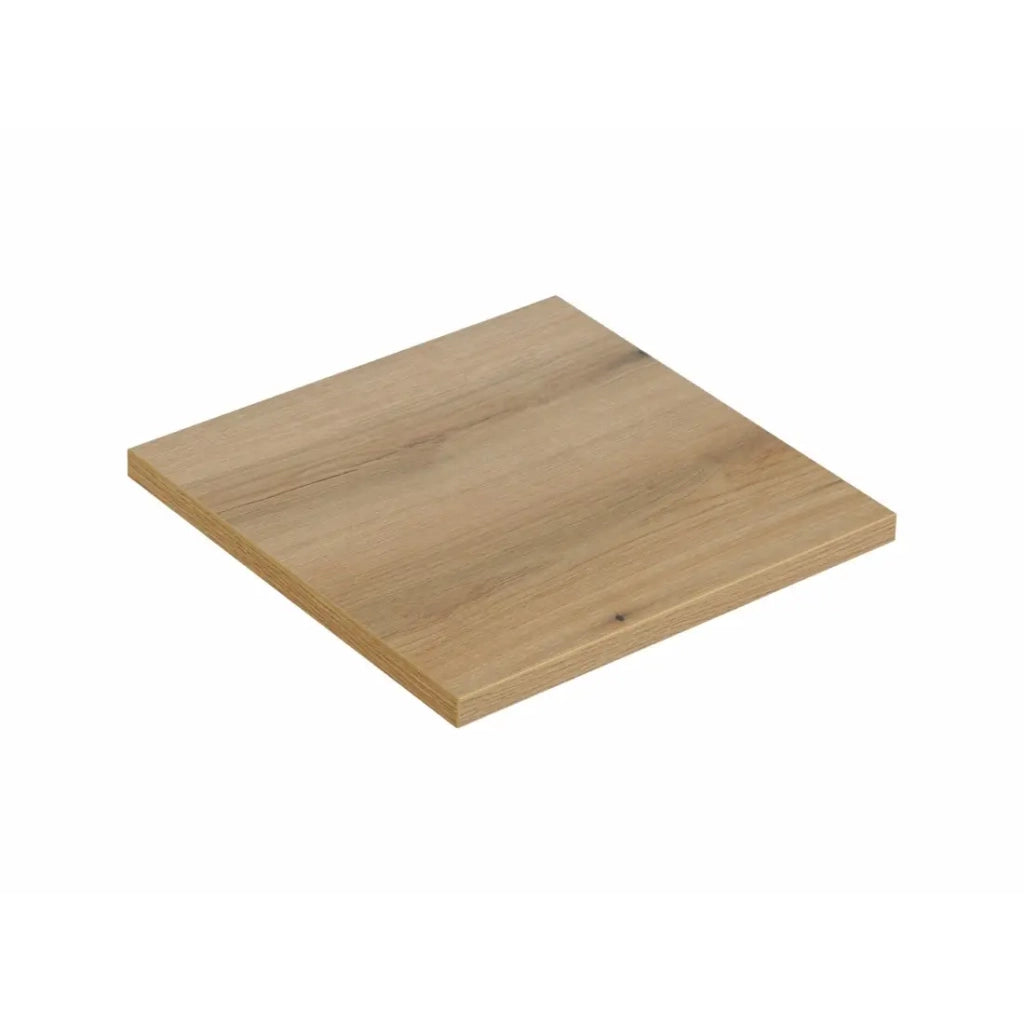 Piano lavabo VANO - Colore rovere - L40 × P40 × H2 cm - Da appoggiare