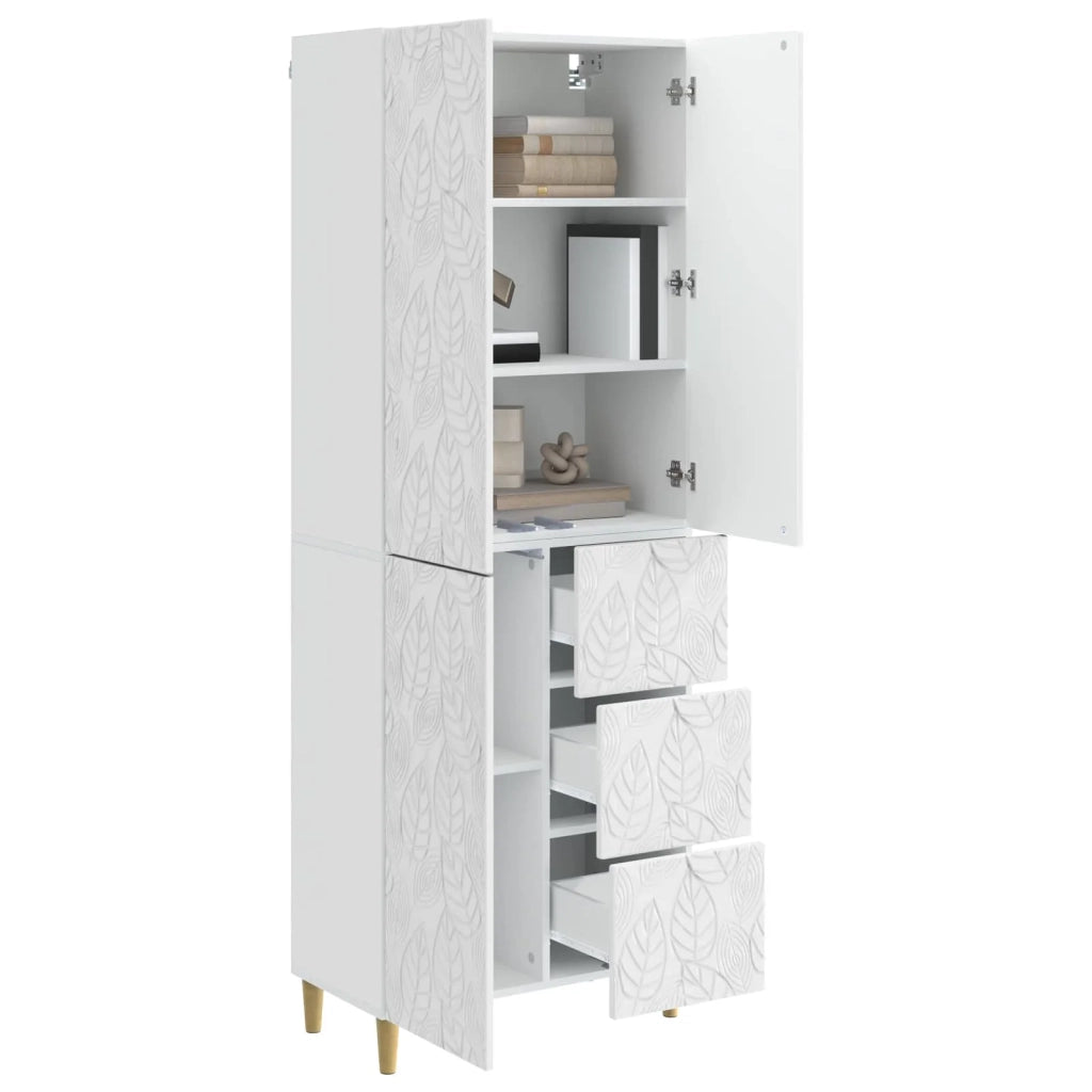 2 pcs Bianco Lucido