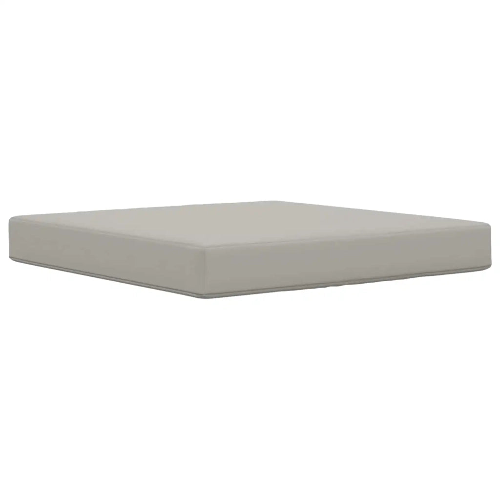 Cuscino per divano da esterno 3 pcs Grigio Poliestere