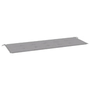 Cuscino per Panca | Cuscini per sedie Grigio 150x50x4 cm in Tessuto Oxford