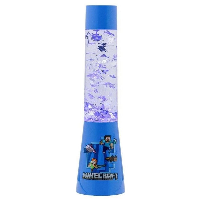 Paladone Minecraft Flow Lamp lampada da tavolo Blu
