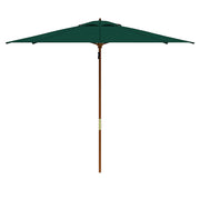 OMBRELLONE TONDO IN LEGNO MT.2,50 COLORE VERDE
