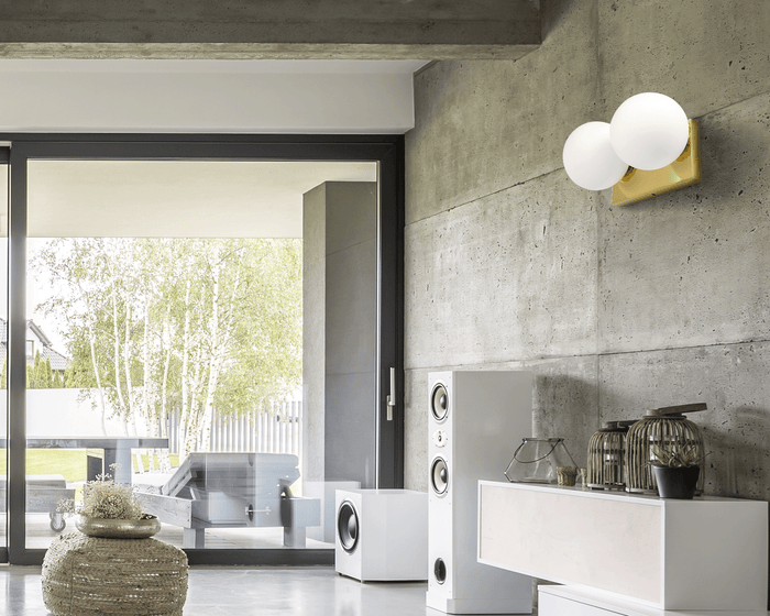 Lampada Da Parete Vetrata APP1010-2W Gold