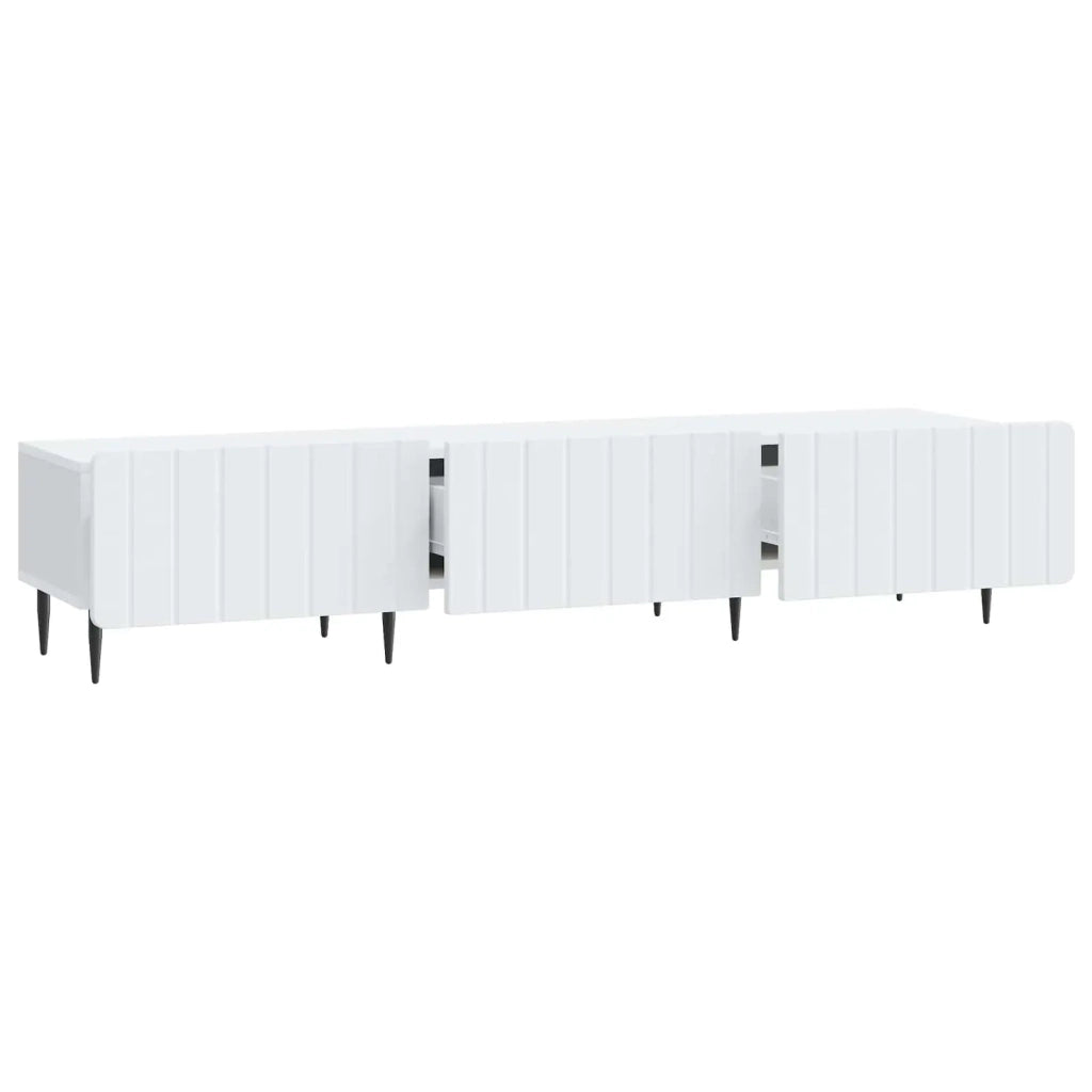 Mobile TV Bianco 147 x 34,5 x 32 cm Legno ingegnerizzato 894475