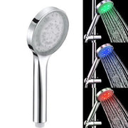 Trade Shop - Soffione Doccia Con Luci A Led Che Cambia Colore Con La Temperatura Acqua -