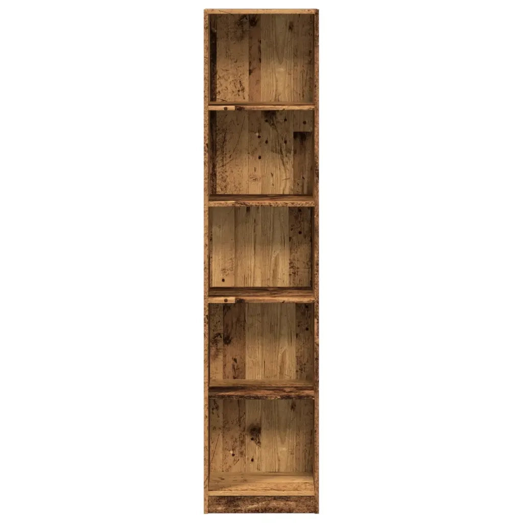 Libreria Legno Antico 40x24x176 cm in Legno Multistrato 857799
