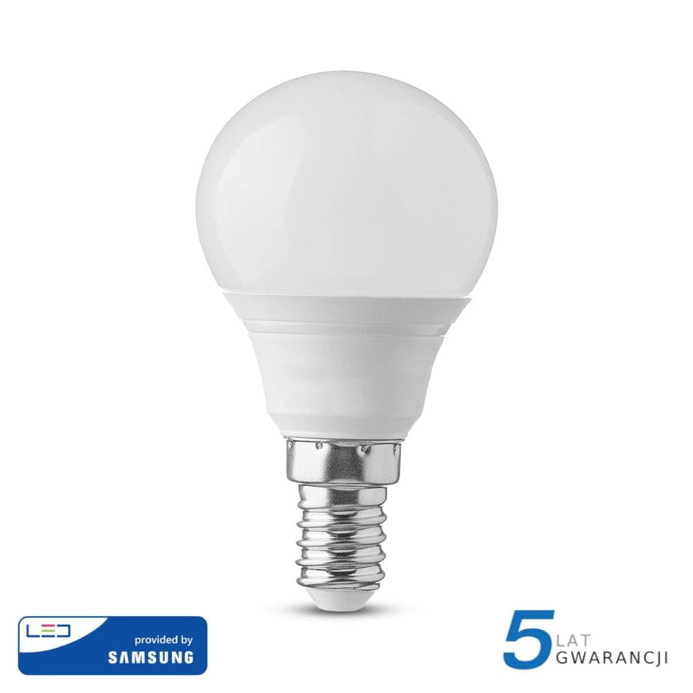 Lampadina LED V-TAC Samsung 5,5W E14 P45 3000K 470lm