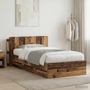 Telaio del letto con storage Legno antico 80 x 200 cm 3433915